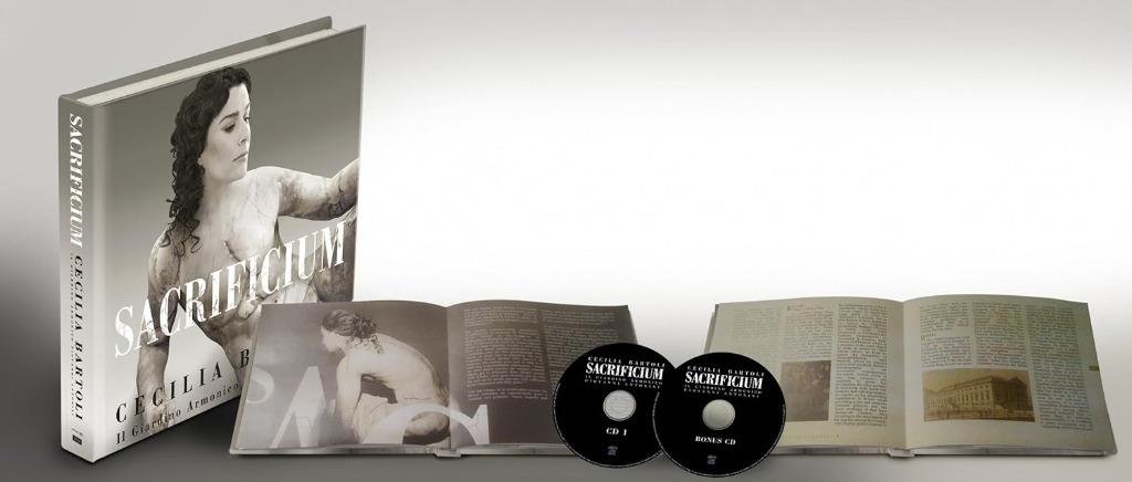 1000 - CECILLIA BARTOLI - SACRIFICIUM - DELUXE 2-CD - NIEUW, Envoi, Baroque, Neuf, dans son emballage, Opéra ou Opérette