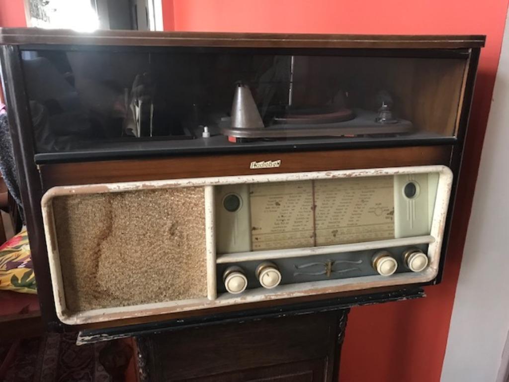 platenspeler radio, Antiek en Kunst, Ophalen