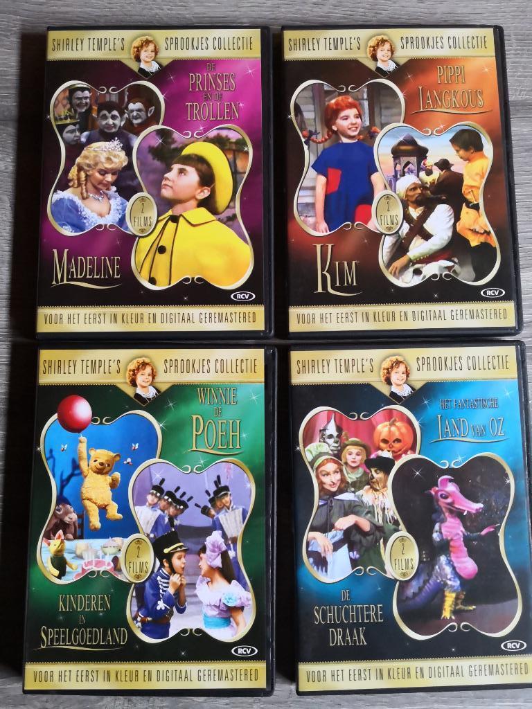 dvds Shirley Temple's sprookjes collectie uit te kiezen, Ophalen of Verzenden