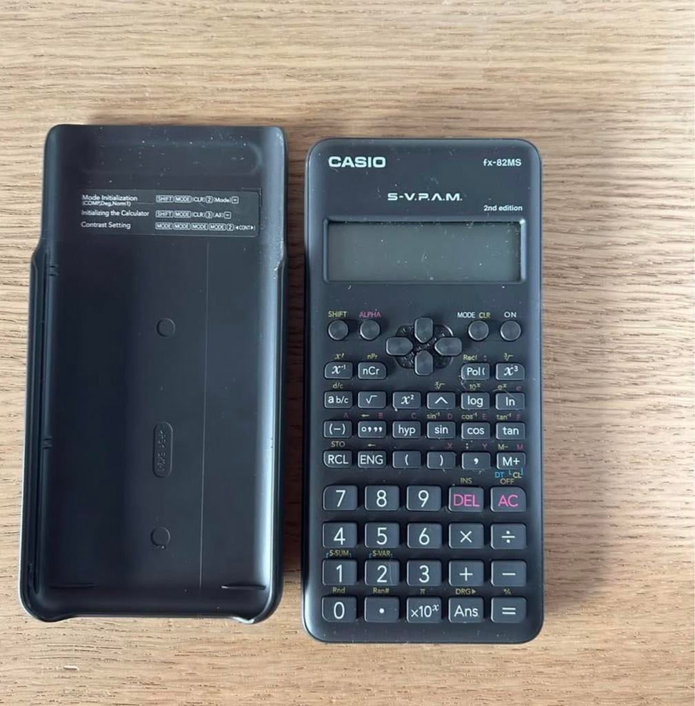 Rekenmachine Casio, Enlèvement, Utilisé