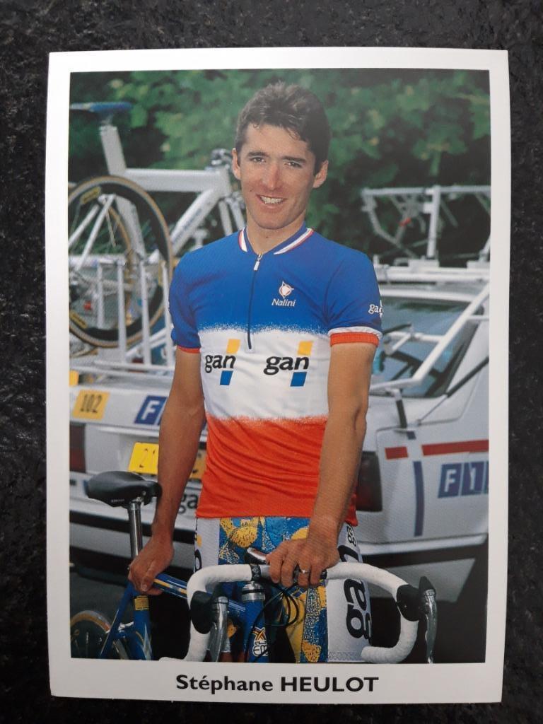 Carte de coureur - Stéphane Heulot (équipe Gan), Collections, Envoi, Neuf
