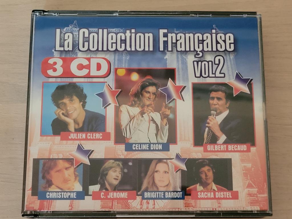 Coffret 3 cd La collection Française - Volume 2, Cd's en Dvd's, Ophalen of Verzenden, Zo goed als nieuw, Pop, Boxset
