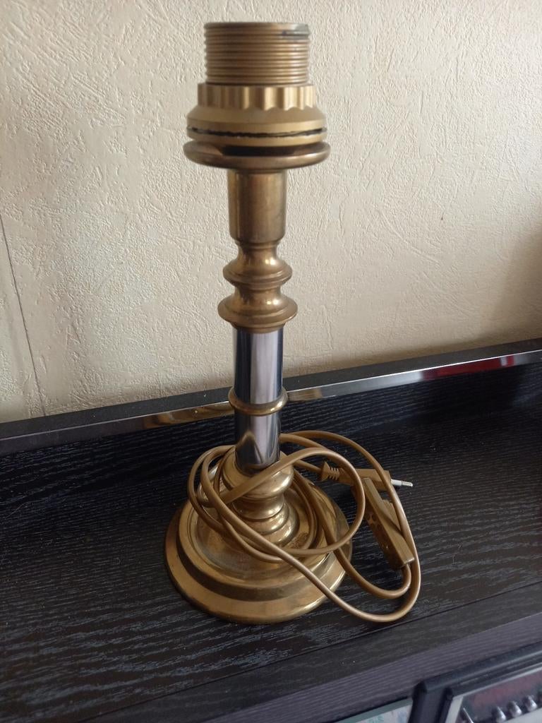 pied de lampe vintage, Ophalen of Verzenden, Zo goed als nieuw