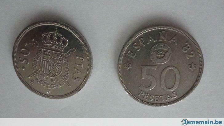 50 pesetas Juan Carlos 1980 - 1982 Espagne TTB - SUP, Enlèvement ou Envoi, Espagne