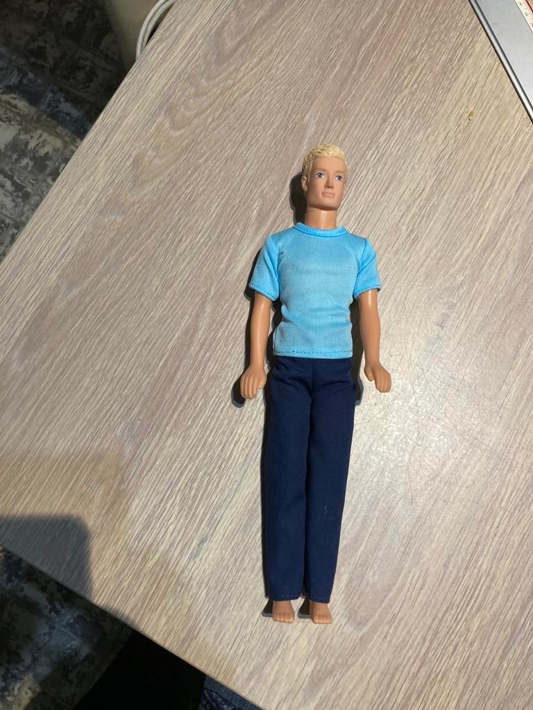 Familie Barbie - jongen - man, Kinderen en Baby's, Speelgoed | Poppen, Ophalen of Verzenden, Zo goed als nieuw, Barbie