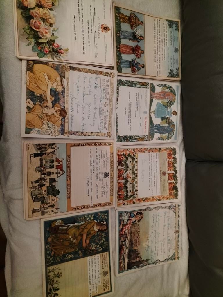 92 telegrammen (jaren 1930/40/60), Ophalen of Verzenden