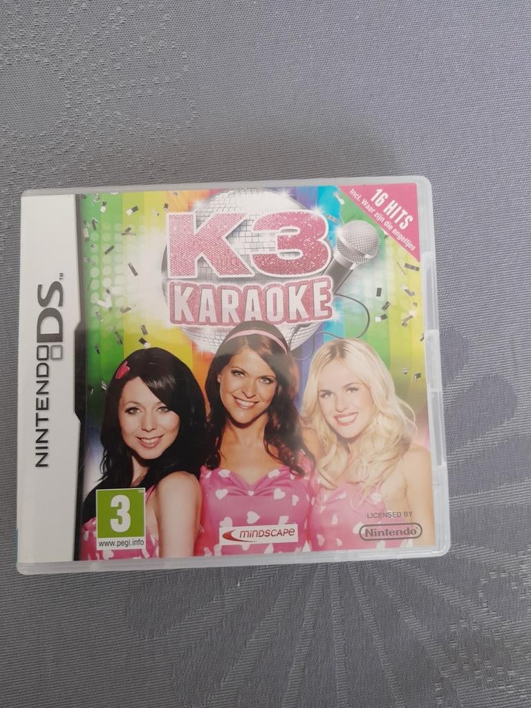 K3 Karaoke Nintendo DS, Consoles de jeu & Jeux vidéo, Jeux | Nintendo DS, Enlèvement ou Envoi, 1 joueur, Comme neuf, Musique