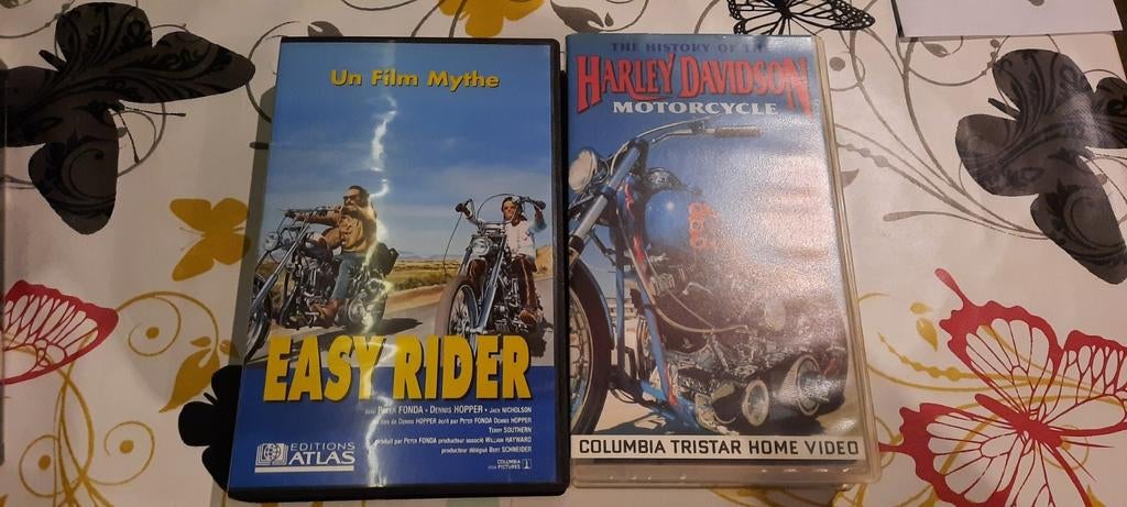 VHS Easy rider en Harley Davidson motorcycle, Enlèvement ou Envoi, Comme neuf