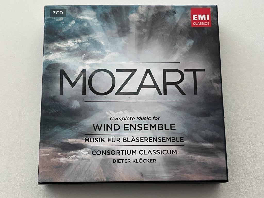 Mozart - Complete Music For Wind Ensemble (7-CD Box), Enlèvement ou Envoi, Utilisé, Coffret