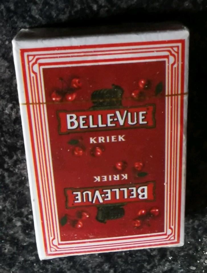 Cartes à jouer à bière Belle-Vue Kriek neuves, Collections, Marques de bière, Enlèvement ou Envoi, Neuf, Autres types