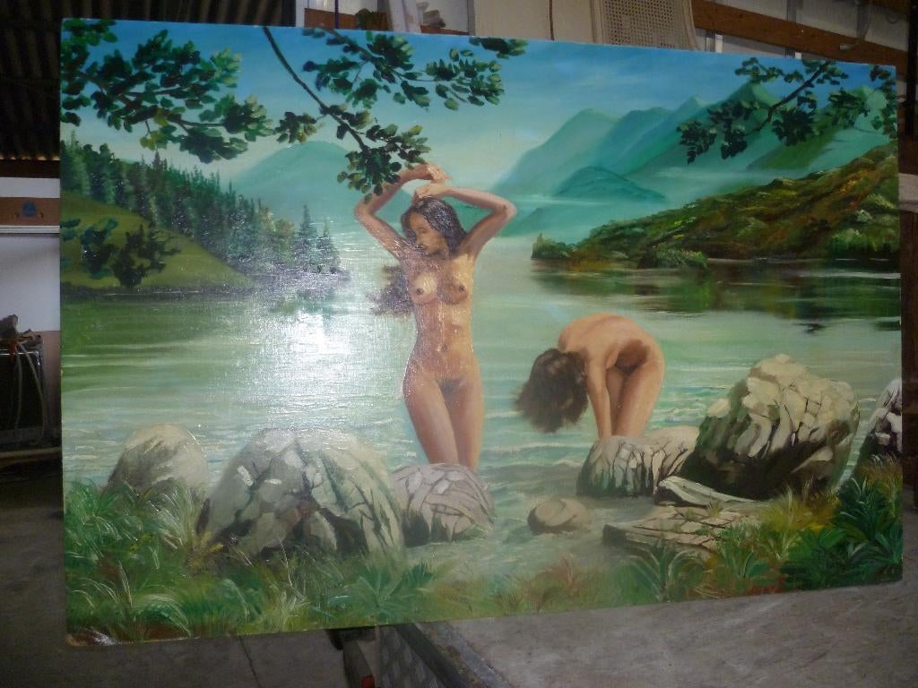 GROOTTE SCHILDERIJ OP DOEK, Enlèvement ou Envoi