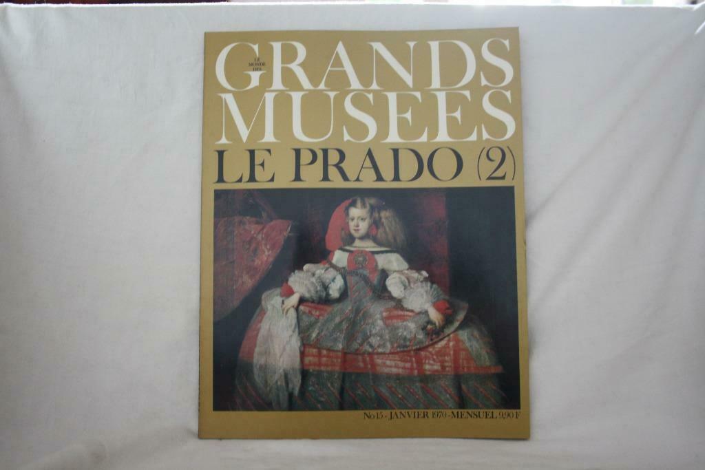 Grands musees Le Prado (2) n° 15 /  janvier 1970, Ophalen of Verzenden, Zo goed als nieuw, Schilder- en Tekenkunst