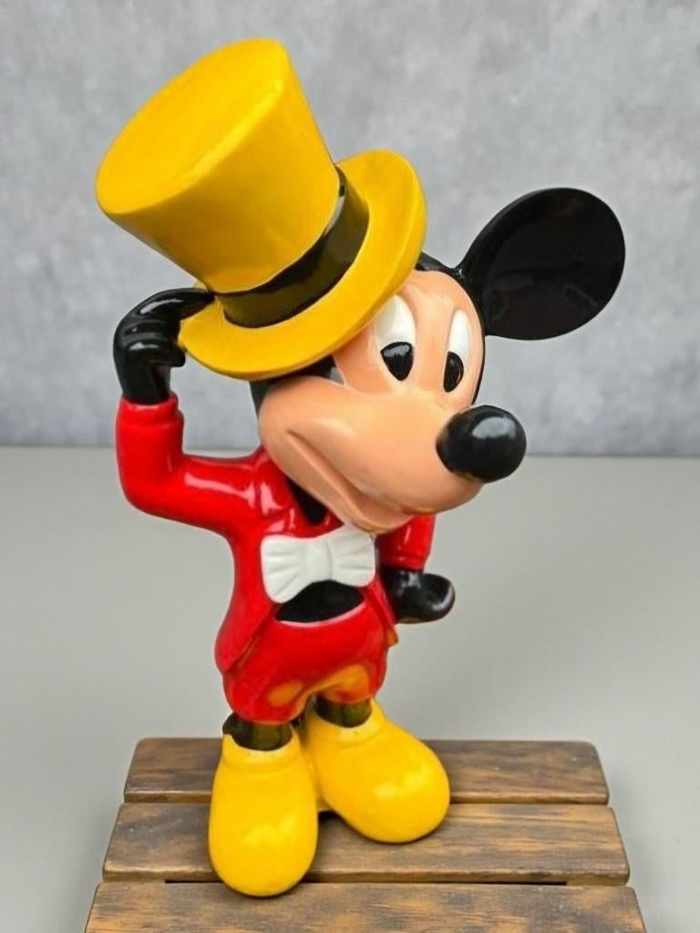 Vrolijk Mickey Mouse beeld van polystone., Enlèvement, Mickey Mouse, Neuf, Statue ou Figurine