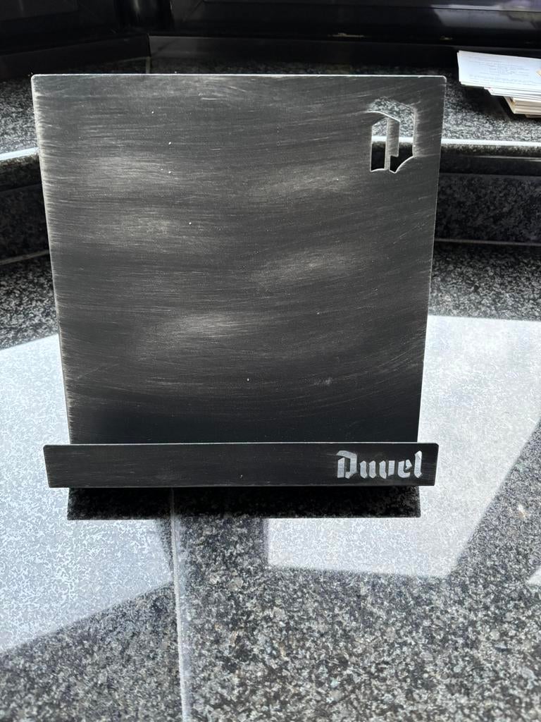 Duvel kookboekhouder, Verzenden, Zo goed als nieuw, Duvel