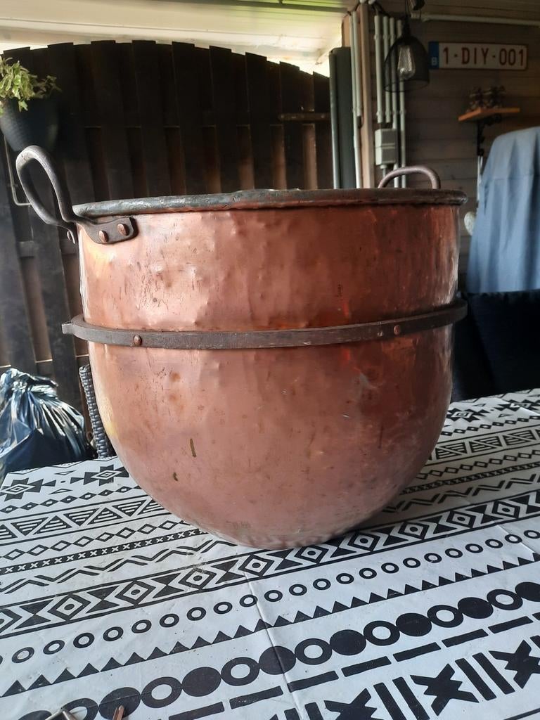 Grote Koperen Ketel., Antiek en Kunst, Ophalen