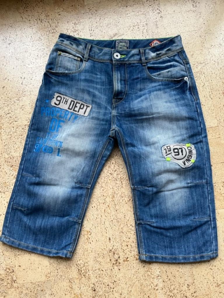 Capri jeans Vingino maat 14j, Enfants & Bébés, Vêtements enfant | Taille 164, Pantalon, Garçon, Enlèvement ou Envoi, Comme neuf