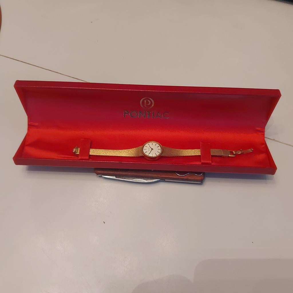 Pontiac dameshorloge, Handtassen en Accessoires, Horloges | Dames, Ophalen of Verzenden, Zo goed als nieuw