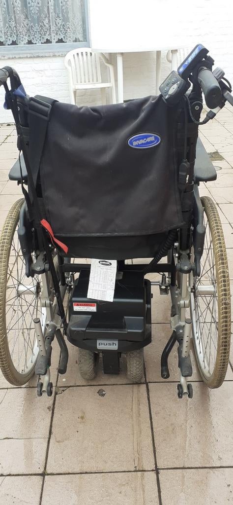 Rolstoel met motor baterij-standaard, Enlèvement