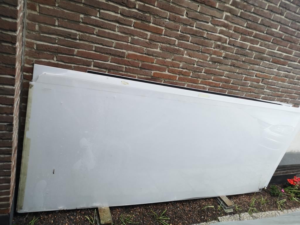 Plaque Plexiglas, différant .., Enlèvement, Utilisé