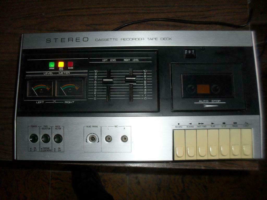 Deck k7 Gracia (vintage) om te repareren, Audio, Tv en Foto, Cassettedecks, Ophalen, Enkel, Overige merken