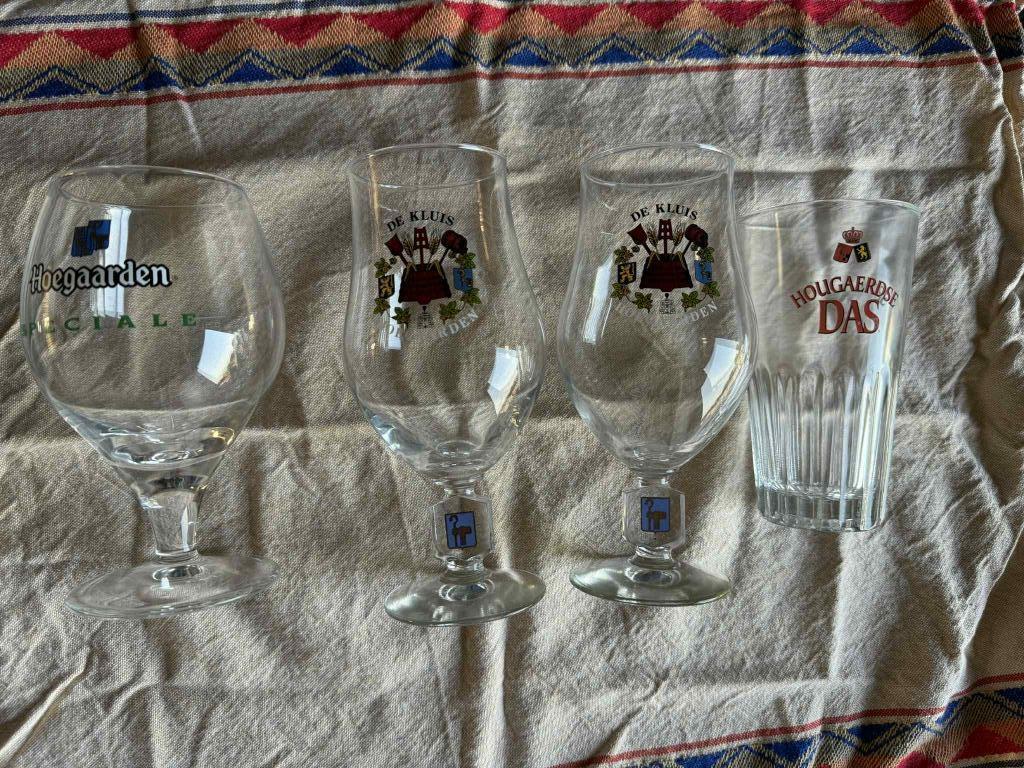 bierglazen Hoegaarden, Enlèvement ou Envoi, Neuf, Verre à bière