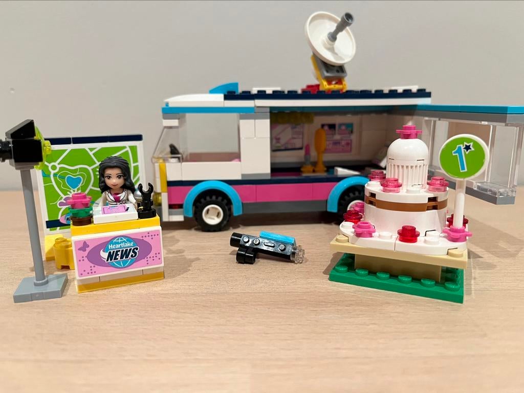 Lego Friends nieuwswagen (41056), Ophalen, Gebruikt, Lego