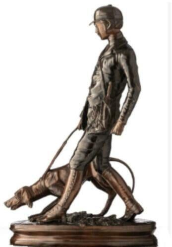bronze le chasseur signe charles valton, Antiquités & Art, Enlèvement ou Envoi, Bronze