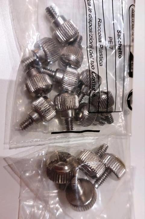 Lot  vis thumbscrew pour boitier ordinateur / tour pc occas., Enlèvement ou Envoi