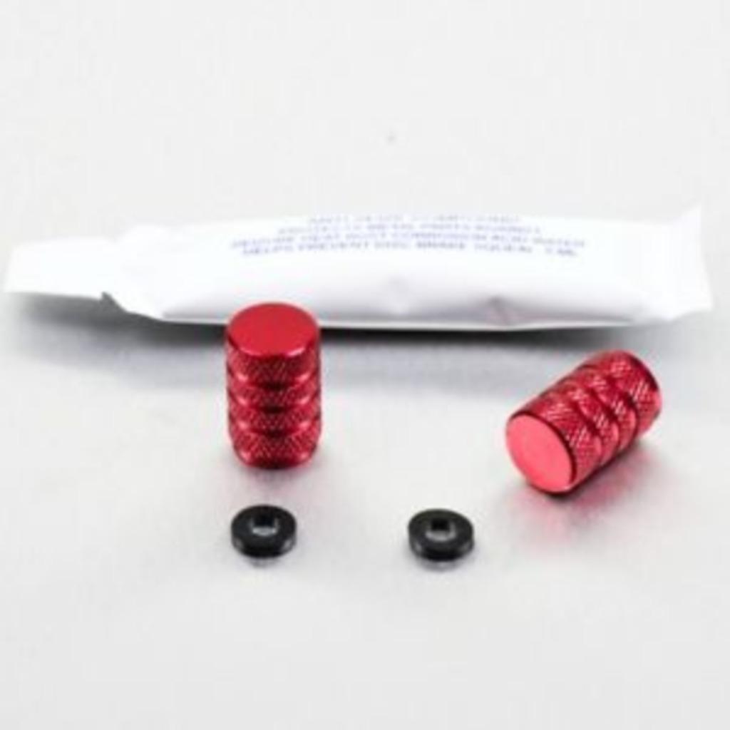 Pro Bolt universele aluminium ventieldopjes - Rood, Ophalen of Verzenden