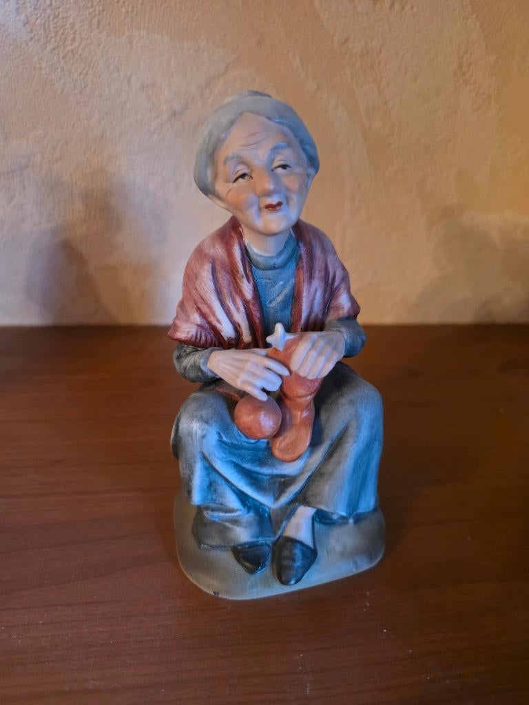Vintage beeld man -- vrouw, Ophalen, Zo goed als nieuw, Mens