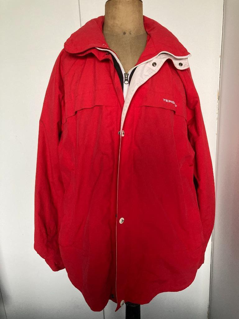 Rode Unisex jacket TENSON XXL, Overige maten, Ophalen of Verzenden, Tenson, Gedragen