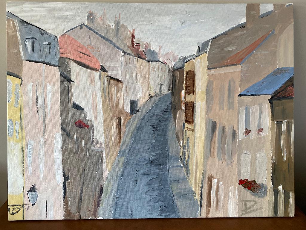 Schilderij "Het Zicht", Antiquités & Art, Enlèvement