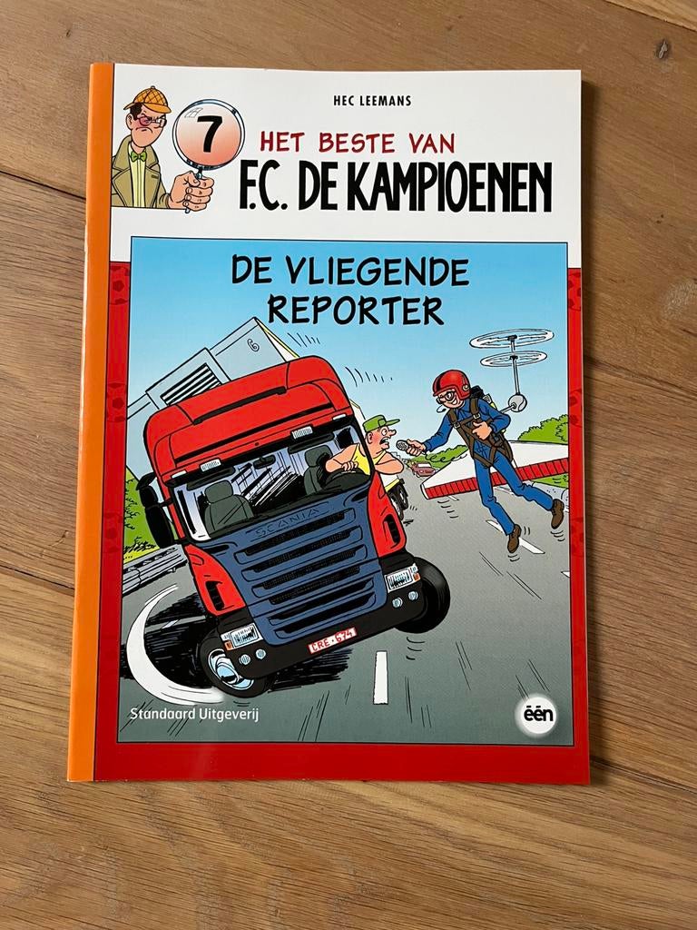 FC De Kampioenen - De vliegende reporter, Une BD, Enlèvement ou Envoi, Comme neuf, Hec Leemans