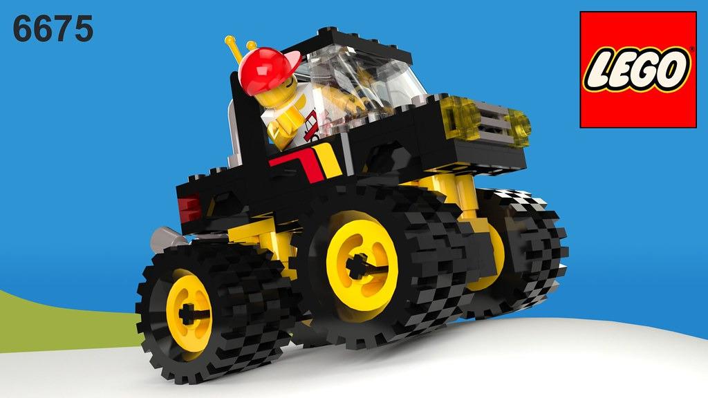 LEGO Classic Town 6675 Road & Trail 4x4 Jeep Compleet, Kinderen en Baby's, Speelgoed | Duplo en Lego, Ophalen of Verzenden, Zo goed als nieuw