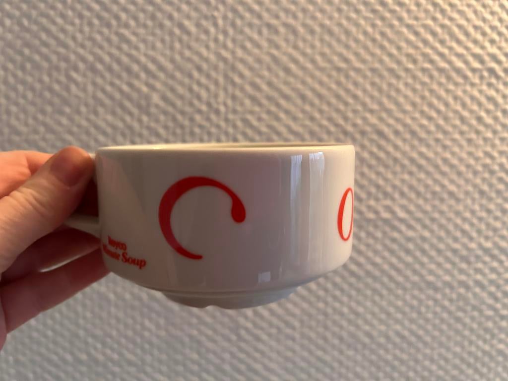 4 witte soeptassen Royco Minute Soup NIEUW, Huis en Inrichting, Ophalen, Nieuw, Kop(pen) en/of Schotel(s)