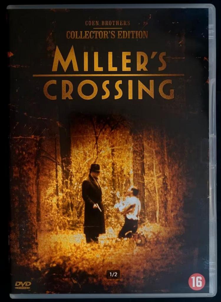 DVD du film Miller´s Crossing - Gabriel Byrne - Frères Cohen, Vanaf 16 jaar, Ophalen of Verzenden, Zo goed als nieuw, Maffia en Misdaad