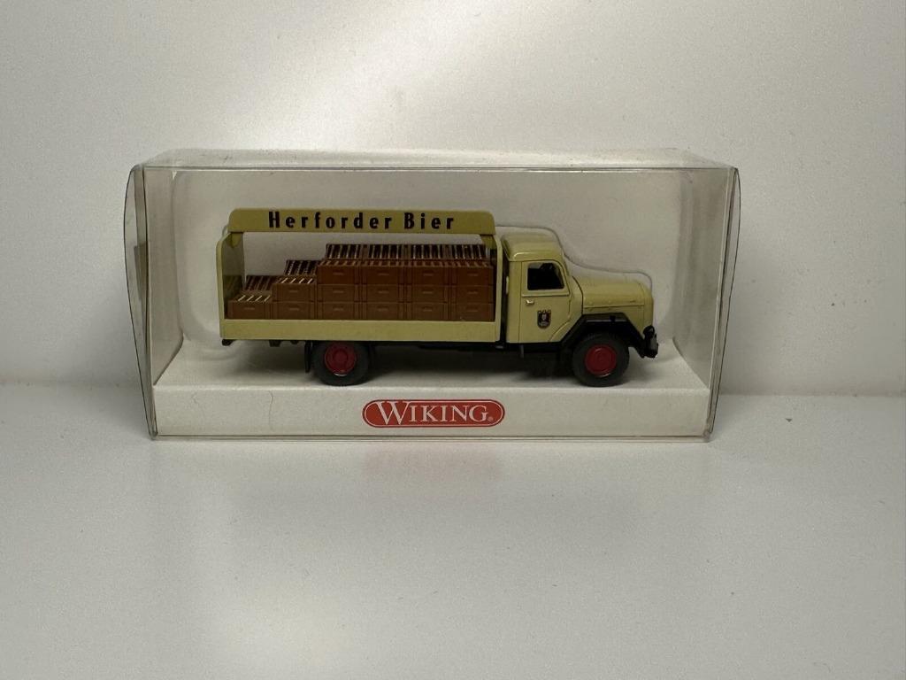 MAGIRUS Mercur Transport Bière 1/87 HO WIKING Neuf + Boite, Enlèvement ou Envoi, Neuf, Bus ou Camion, Wiking