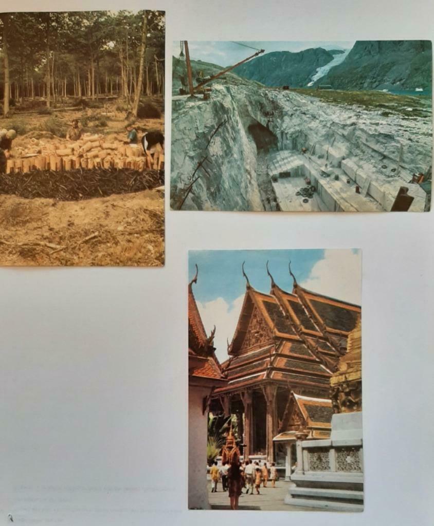 9 grands chromos Jacques L'homme aménage sa planète 1968, Collections, Enlèvement ou Envoi