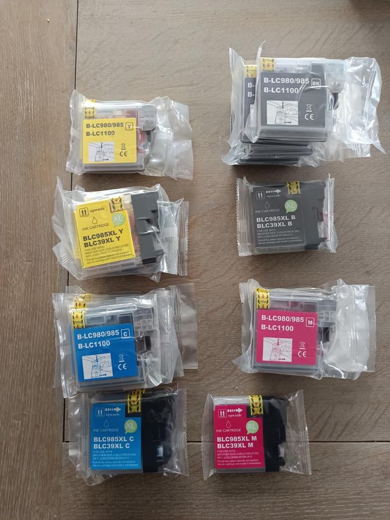 25 x Inkt voor Brother printers. DCP - MFC, Enlèvement ou Envoi, Comme neuf