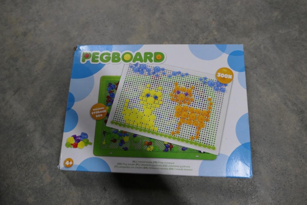 Pegboard / steekspel, Ophalen, Zo goed als nieuw, Bouwen