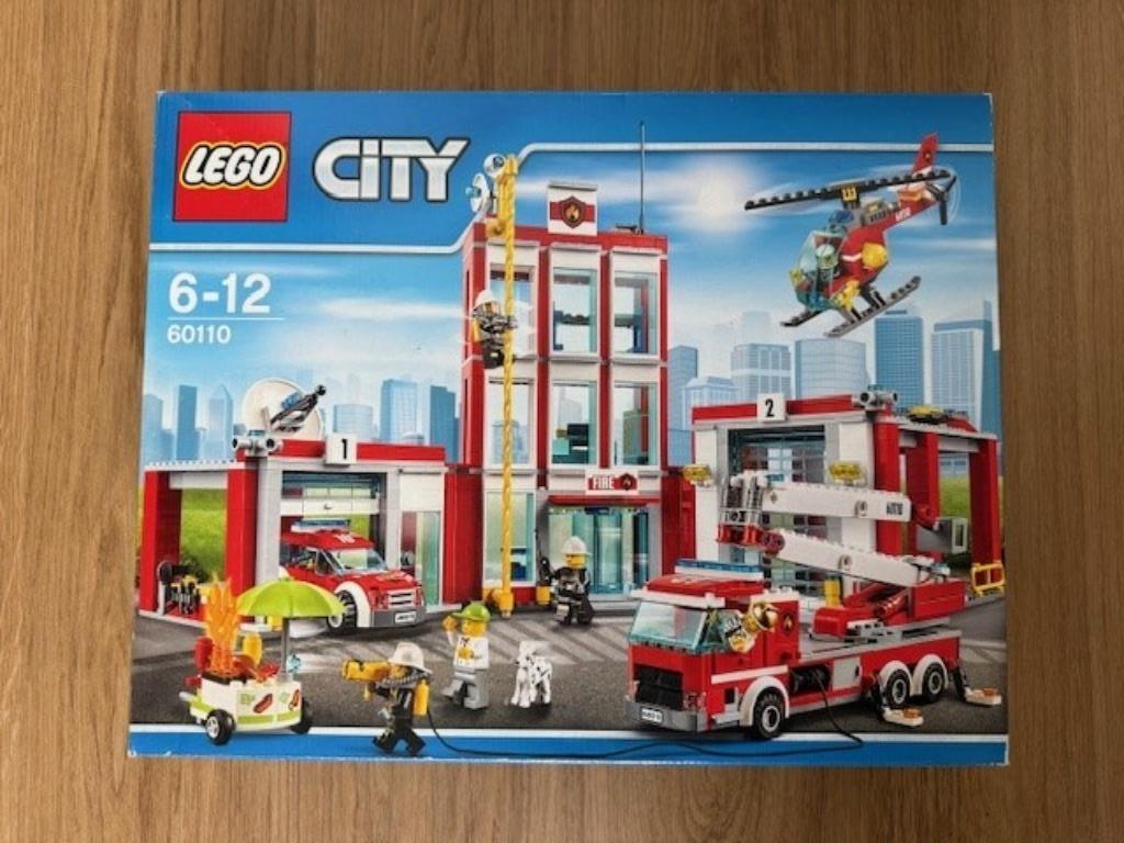 Lego 60110 - Caserne de pompiers, Enlèvement ou Envoi, Neuf, Ensemble complet, Lego