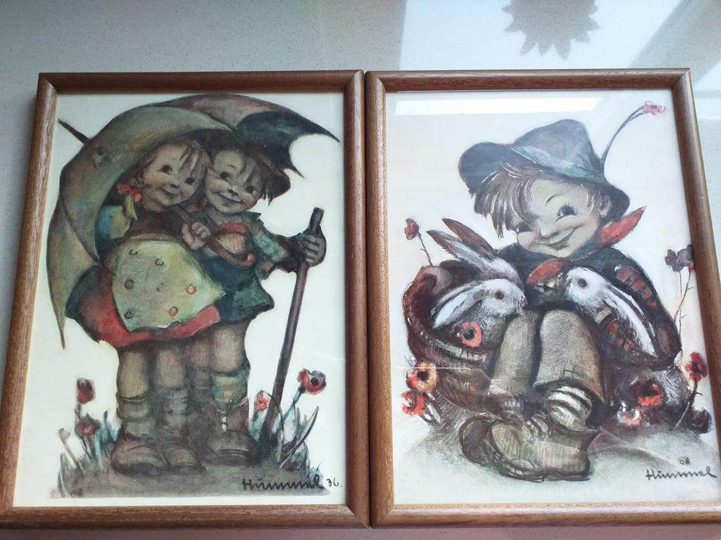 Hummel prints, Antiek en Kunst, Kunst | Tekeningen en Fotografie, Ophalen of Verzenden