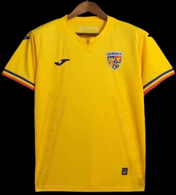Romania Voetbal Thuisshirt Origineel Nieuw 2024, Verzenden, Zo goed als nieuw