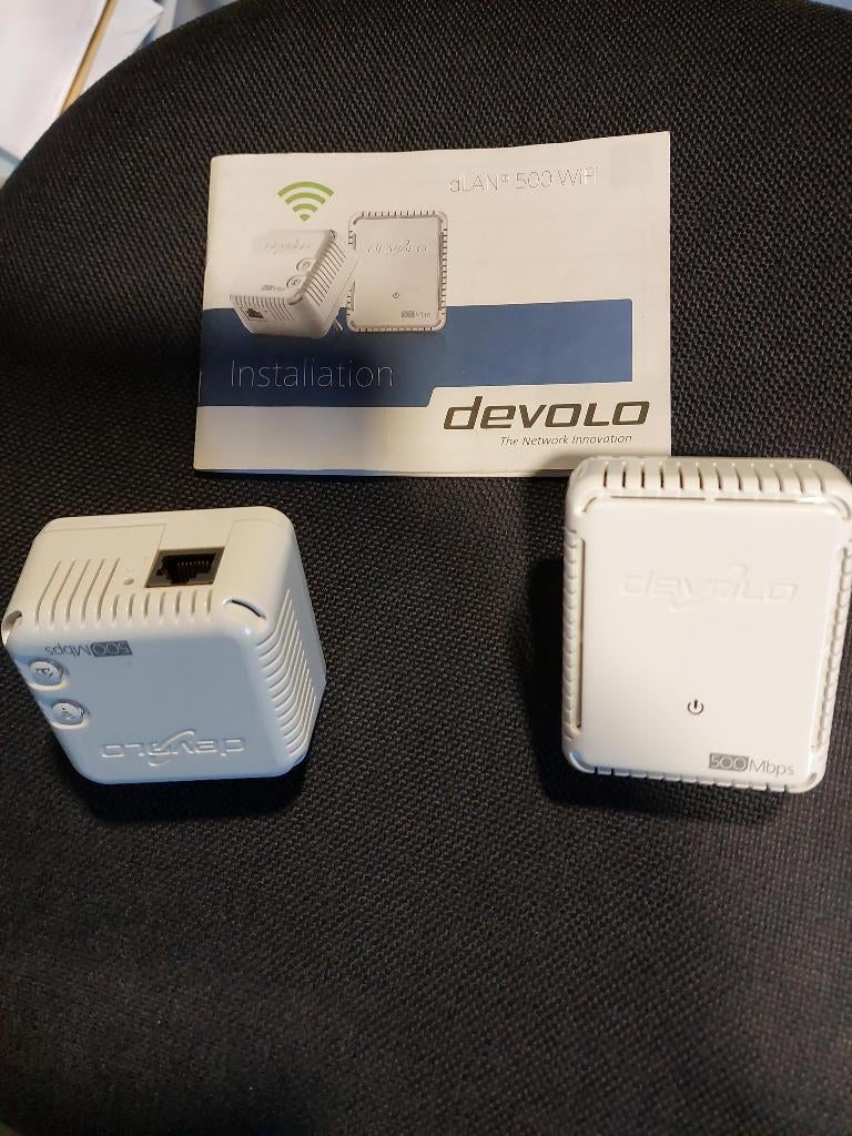 devolo 2 stuks, Enlèvement, Comme neuf, Devolo