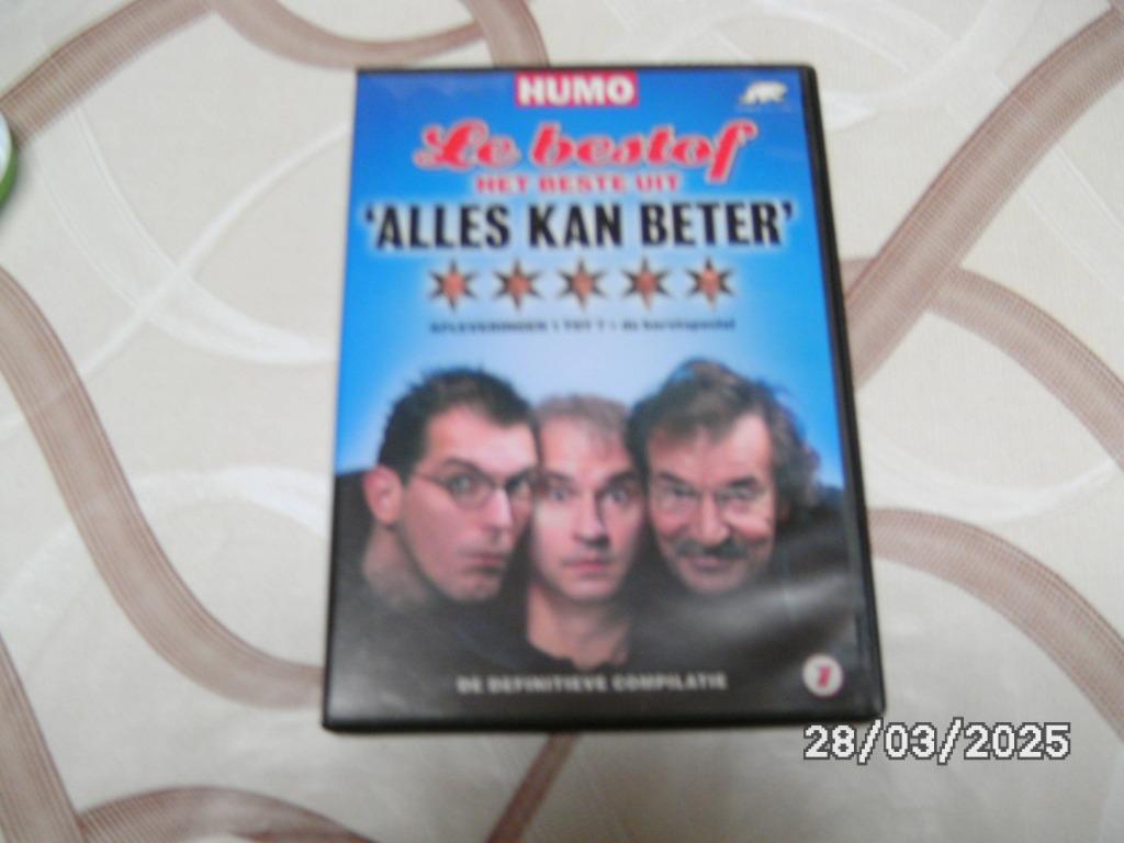Een DVD Het beste uit "Alles kan beter", Cd's en Dvd's, Alle leeftijden, Ophalen of Verzenden, Zo goed als nieuw, Actie en Avontuur