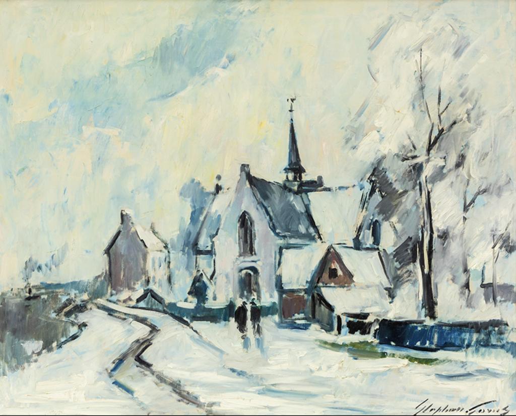 Stephan Gorus (1913-2012): Vlassenbroek (O/D, 122 x 112 cm), Ophalen