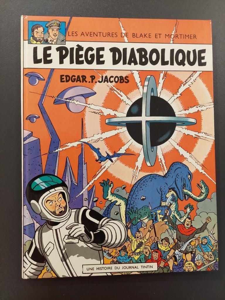 blake et mortimer -LE PIEGE DIABOLIQUE -1972 - JACOBS, Livres, BD, Enlèvement ou Envoi, Utilisé