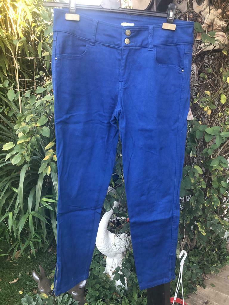 2 jeansbroeken met elastische tailleband, Kleding | Dames, Ophalen of Verzenden, Maat 38/40 (M)