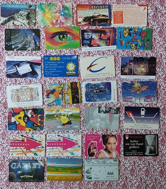 27 cartes téléphoniques Allemagne, Enlèvement ou Envoi