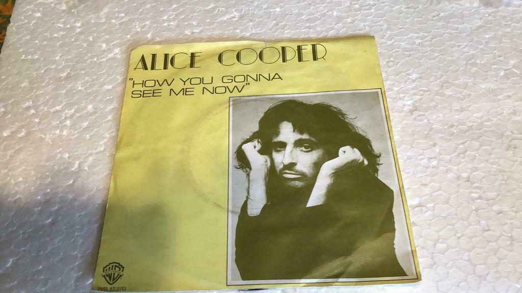 Vinyl single Alice Cooper, Cd's en Dvd's, Vinyl Singles, Ophalen of Verzenden, Gebruikt, Single
